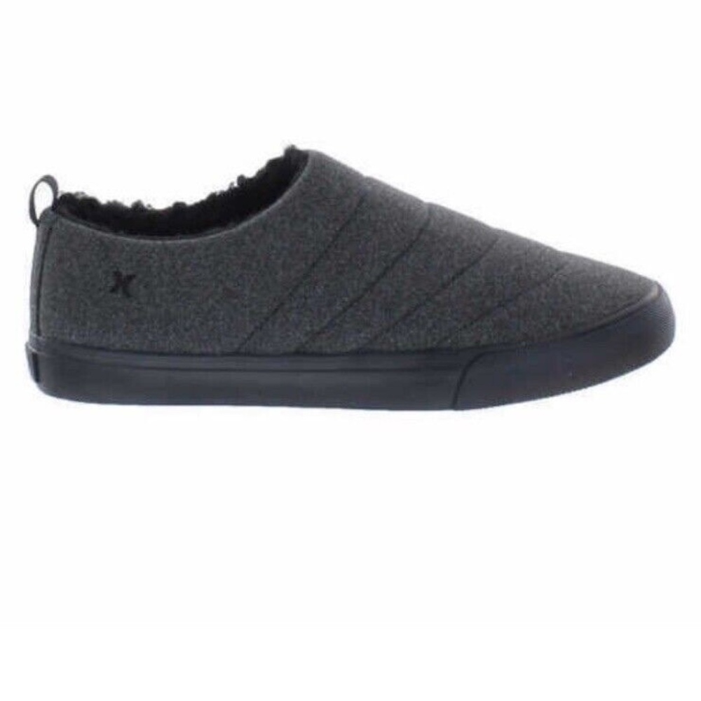 New Hurley ARLO PUFF Loafers Gray Slip On Casual Mens Shoes Lined Size 9 - Picture 3 of 6